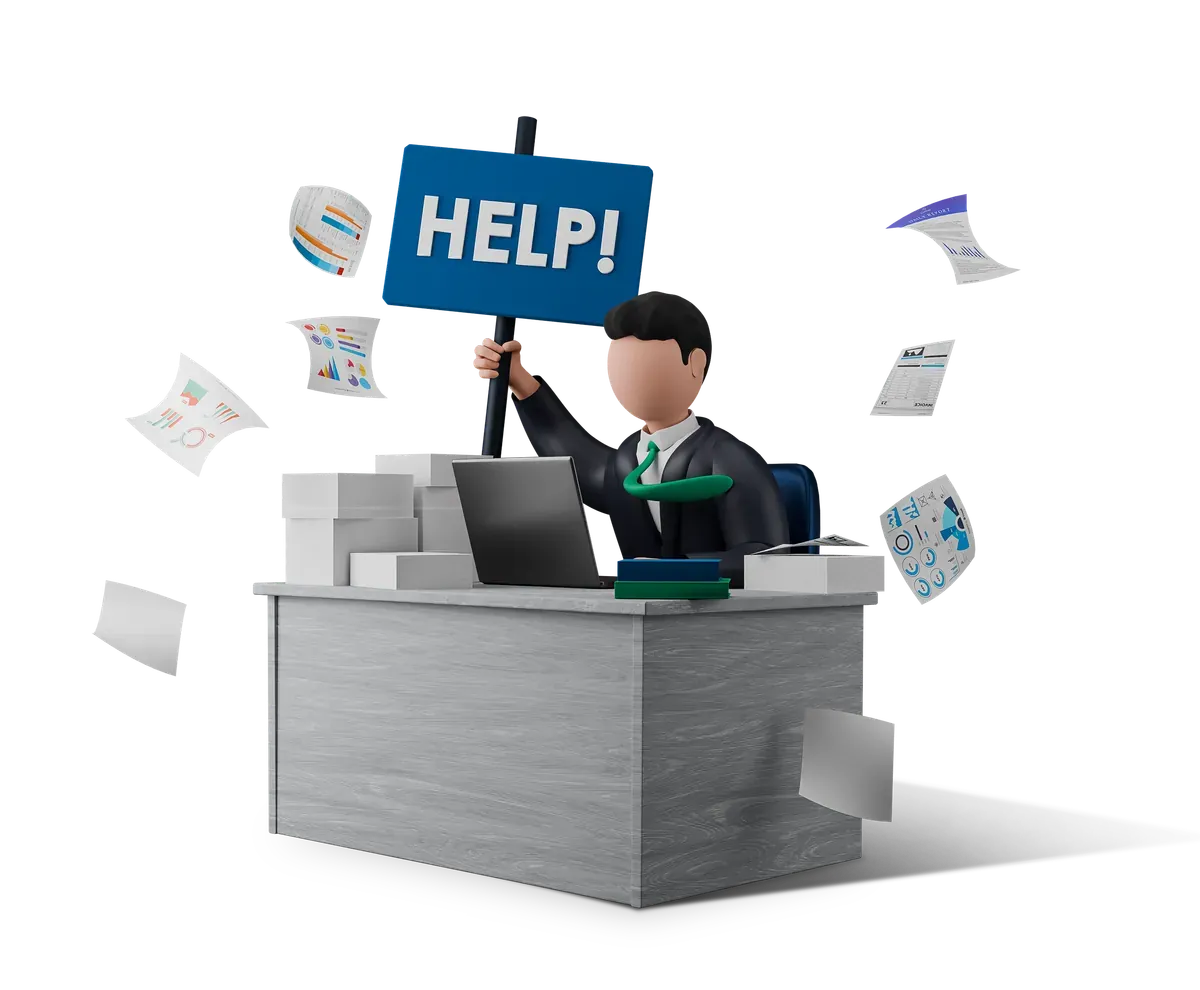 3D illustration of frequently asked questions about MDR services