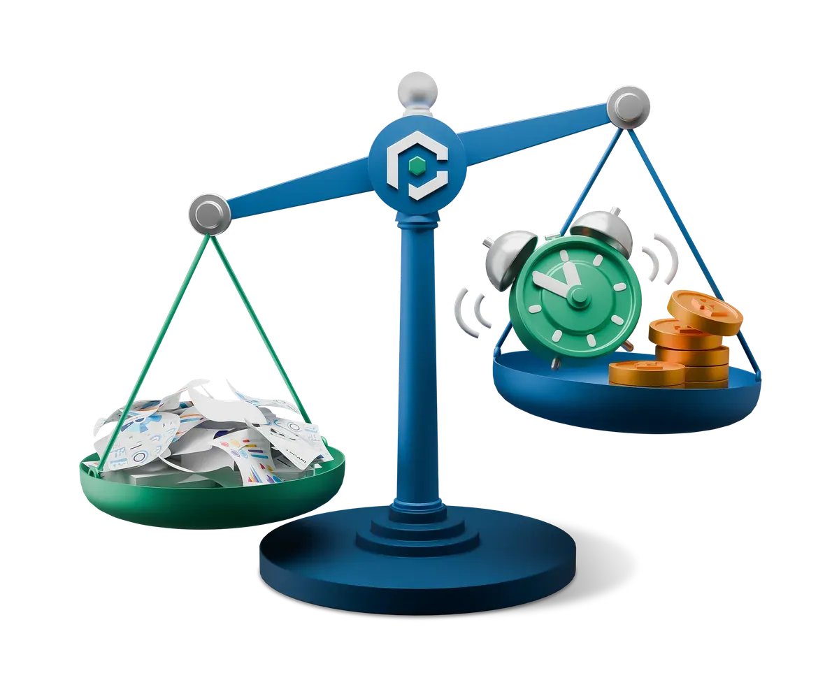 3D illustration of data sources shaping managed SOC pricing